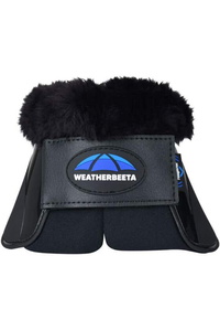 2025 WeatherBeeta Tough-Tec Impact Fleece Trim Bell Boots 1027528 - Black / Black
